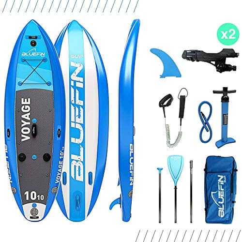 Bluefin SUP 10′10″ Voyage Stand Up Paddle Board Package – Ultimate Stability Paddle Board
