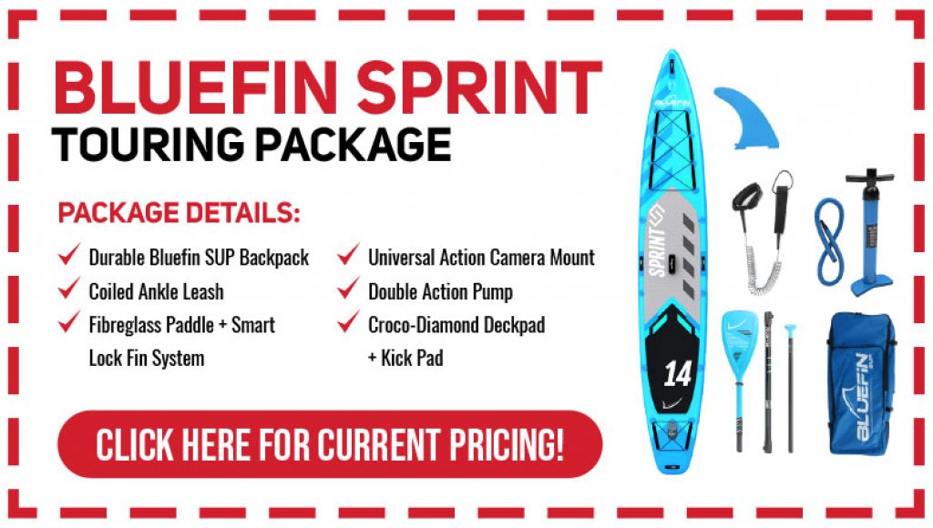 Bluefin Sprint Touring Inflatable Stand Up Paddle Board