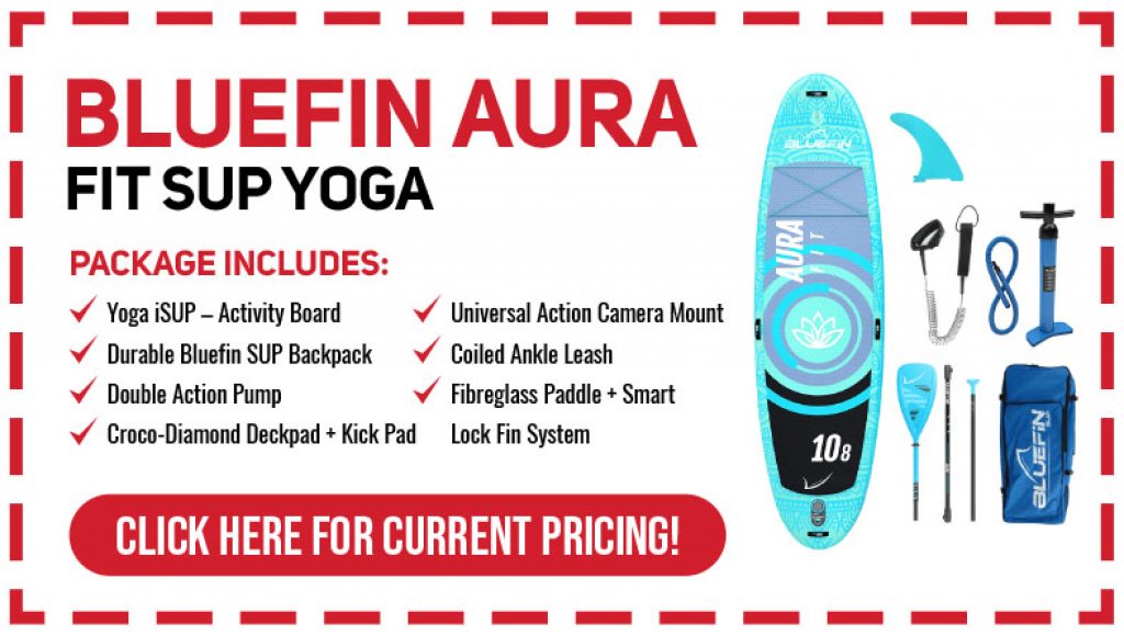 Bluefin Aura Fit Inflatable Yoga Paddle Board