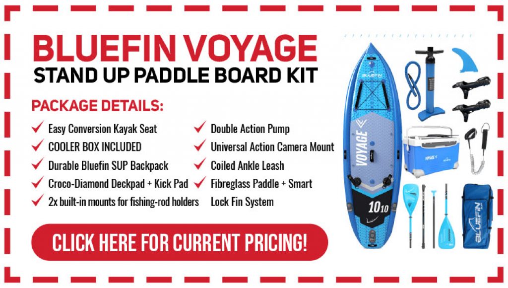 Bluefin Voyage Stand Up Paddle Board Kit