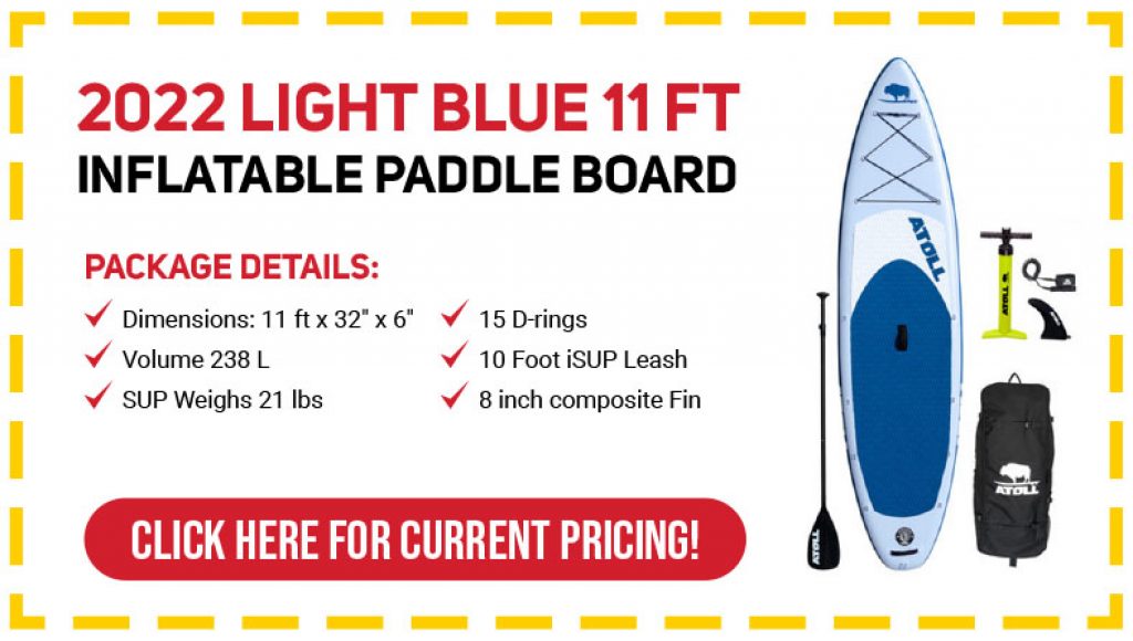 Atoll Board Light Blue Inflatable Paddle Board