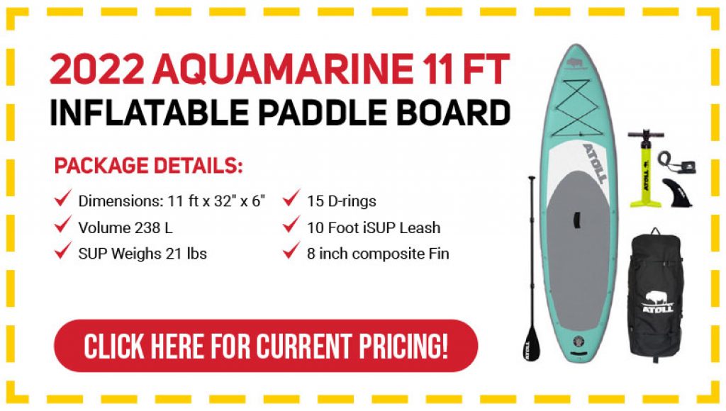 Atoll Board Aquamarine Inflatable Stand Up Paddle Board
