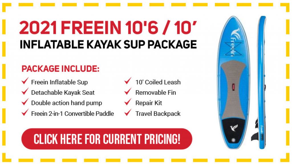 Freein Inflatable Kayak SUP Package